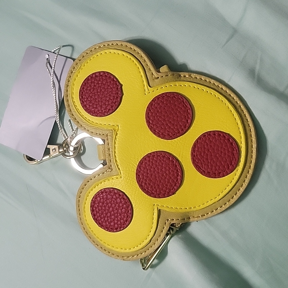 Disney Loungefly Mickey Ears Pizza Coin Purse